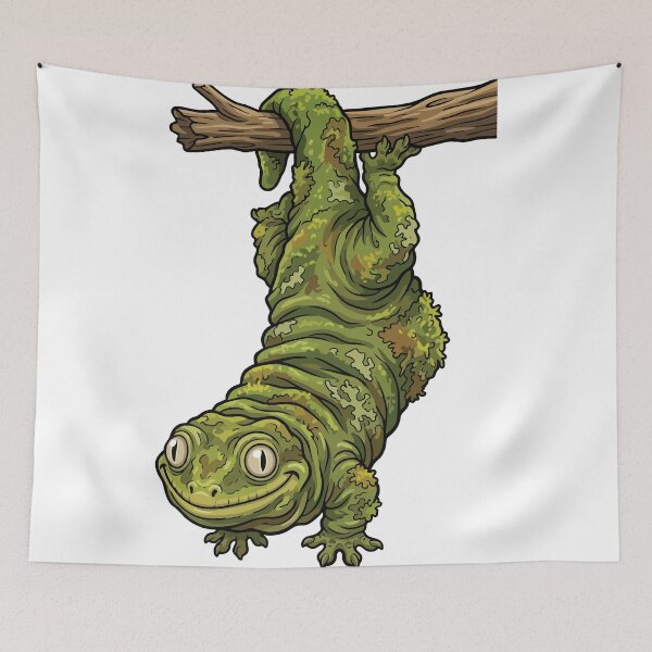 Item preview, The Mossy Sock Funny Leachianus Gecko designed and sold by Petzzz.