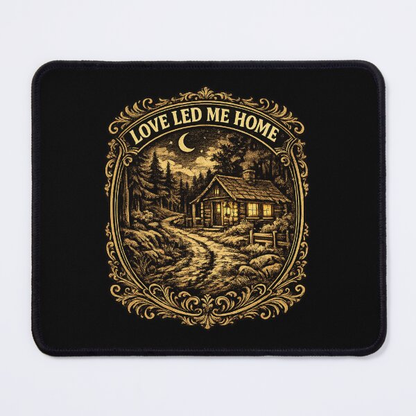 Item preview, Love Led Me Home Vintage Christian Design designed and sold by LanternForge.