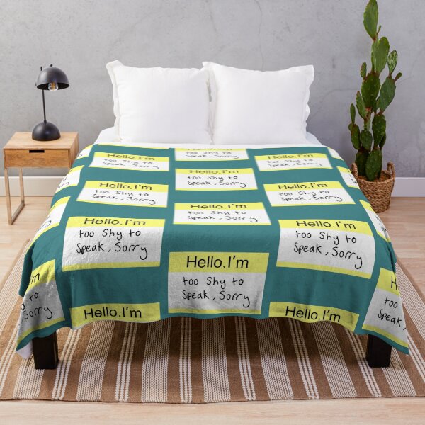 Item preview, Hello I'm too shy to speak sorry designed and sold by Moon-Kristelle.