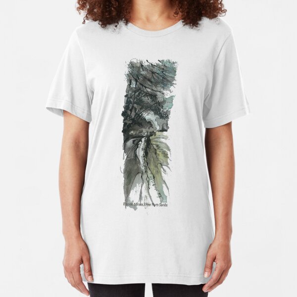 Ripples & Trees 1 Slim Fit T-Shirt