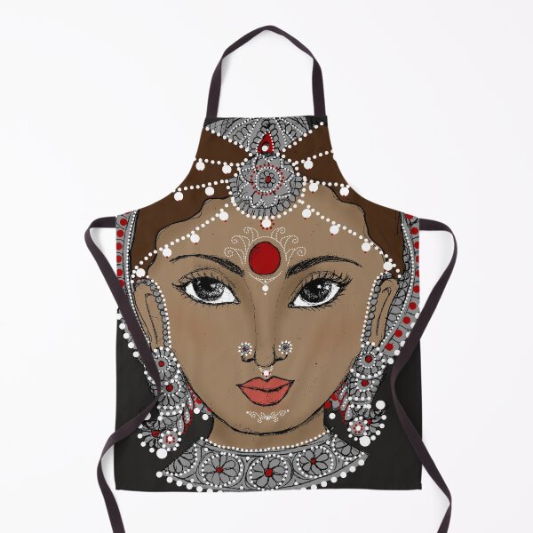 Item preview, Sketch Face : Traditional Beautiful Indian Women Face designed and sold by ramanandr.