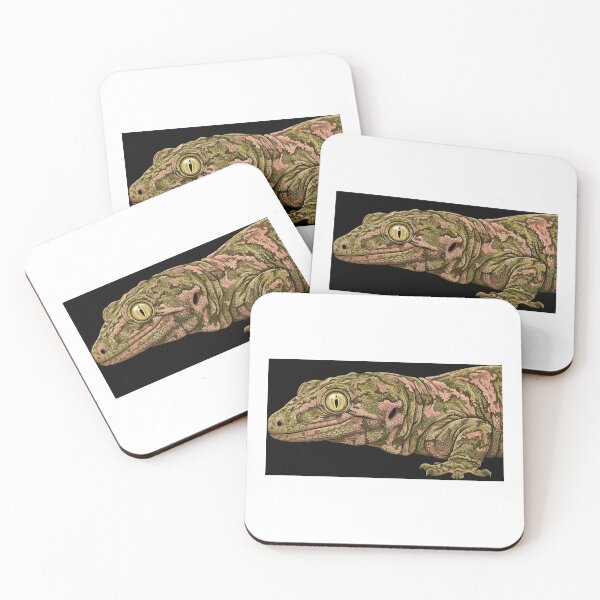 Item preview, New Caledonia Giant Leachianus Gecko Art designed and sold by Petzzz.