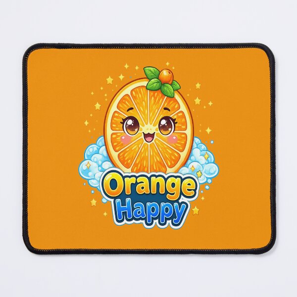 Item preview, Orange Happy – Orange kawaii happy | Cute Happy Orange Kawaii Design designed and sold by apanoracar.