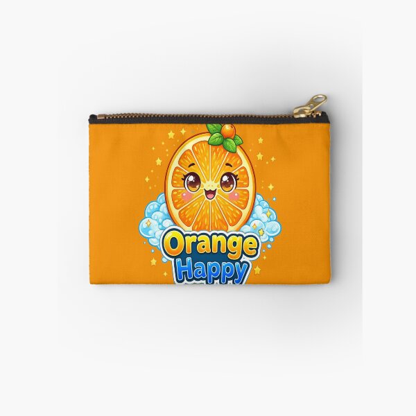 Artikelvorschau, Orange Happy – Orange kawaii happy | Niedliches Happy Orange Kawaii Design entworfen und verkauft von apanoracar.