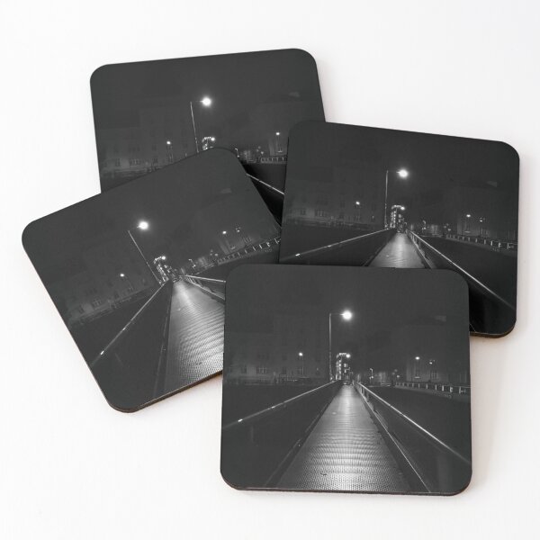Item preview, Streets of Berlin at night - black and white analog photography designed and sold by Alex Barth.