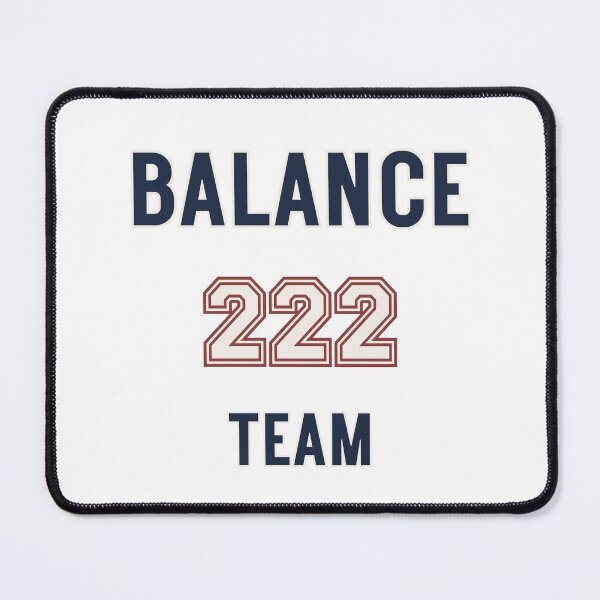 Item preview, Balance 222 Team Angel Number Harmony Spiritual Fitness designed and sold by area248.