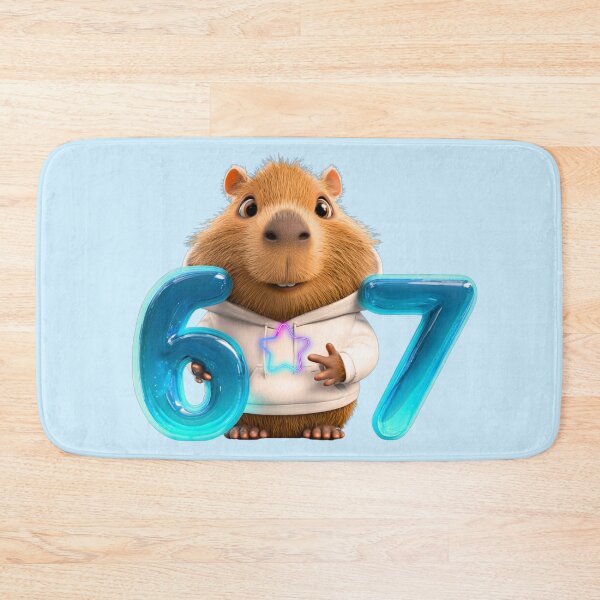 Item preview, Funny 67 Capybara for Kids – Cute Meme Gaming Design - Epic Capybara Gift designed and sold by Zajumaris Art & Heart.