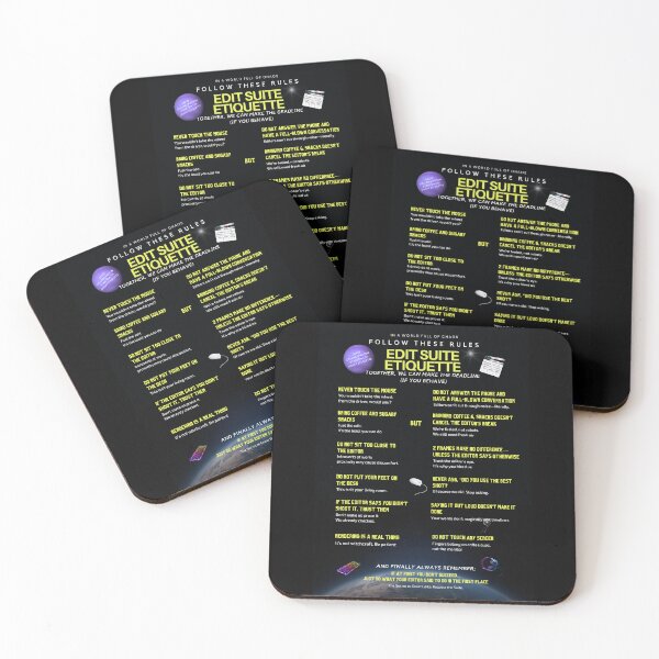 Item preview, Edit Suite Etiquette Rules Design designed and sold by jkleditor.