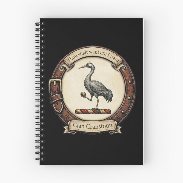 Item preview, Clan Cranstoun Crest designed and sold by BagTown Clans.