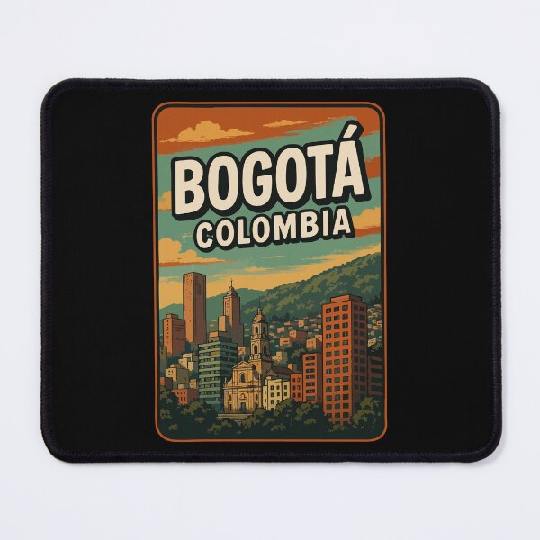 Item preview, Bogotá Colombia Retro Vintage Travel designed and sold by TomFrontierArt.