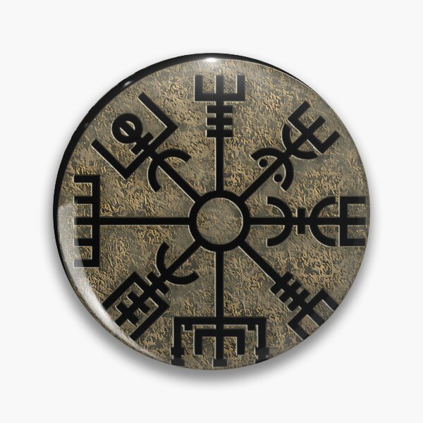 Item preview, Vegvisir Viking Compass Norse Symbol Protection Nordic Vikings designed and sold by StevieRattell.