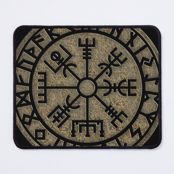 Item preview, Vegvisir Viking Compass Norse Symbol Protection Nordic Vikings designed and sold by StevieRattell.