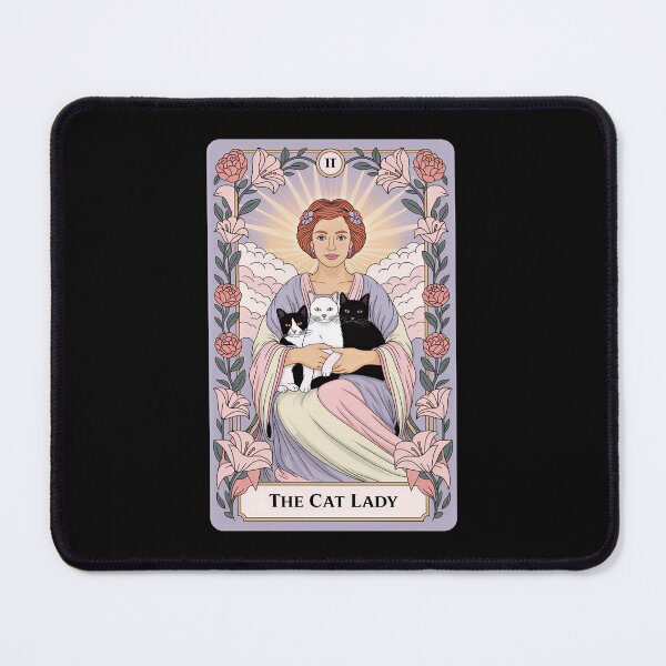 Item preview, Cat Lady Tarot Card Witchy Feline Mom designed and sold by Blok45.