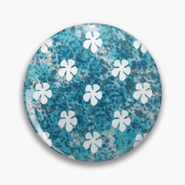 Item preview, Colored Pencil Seurat Dots Textured Botanical Floral Pattern designed and sold by PVTCreations.