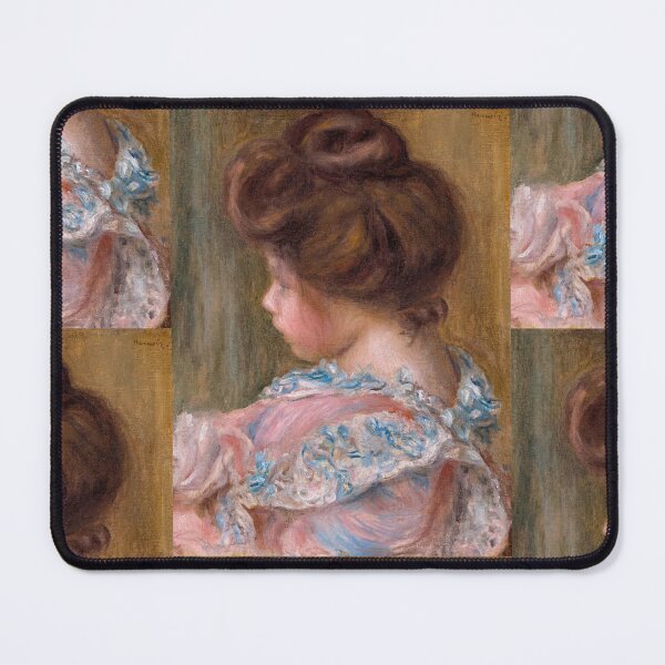Item preview, Profil De Jeune Fille by Pierre-Auguste Renoir: Romantic Impressionist Portrait designed and sold by artofuniverse.