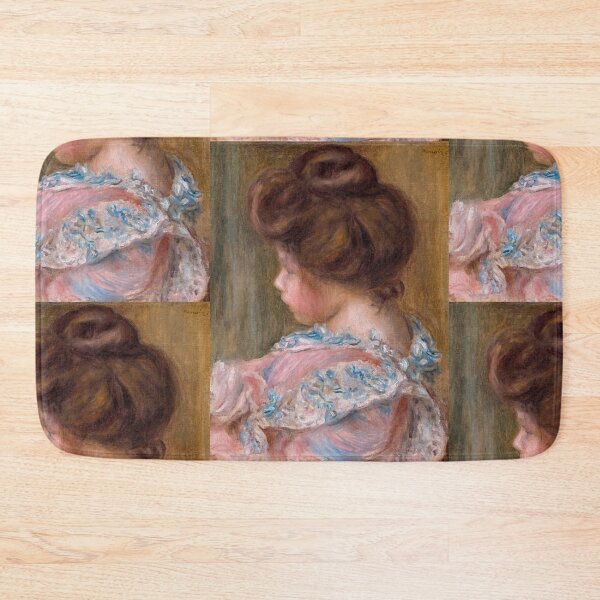 Item preview, Profil De Jeune Fille by Pierre-Auguste Renoir: Romantic Impressionist Portrait designed and sold by artofuniverse.