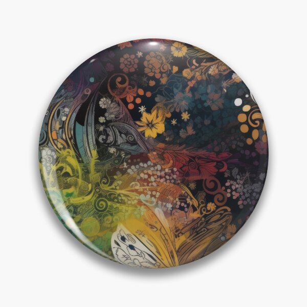 Item preview, Effervescent Flight: Rainbow Calligraphic Butterfly Abstract, Dark designed and sold by pinkal.