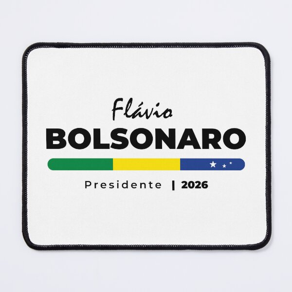 Item preview, Flávio Bolsonaro Presidente 2026 Brasil 22 – Eleições Brasil Camiseta Apoio Política designed and sold by Viral-Xtudio.