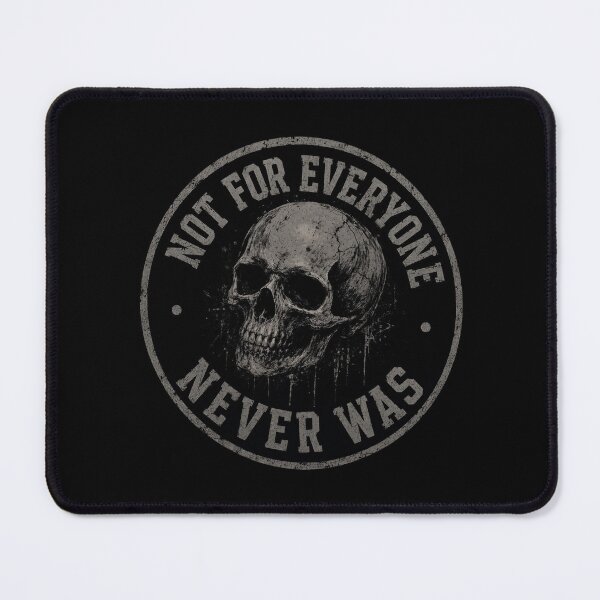 Item preview, Not For Everyone Never Was Skull T-Shirt – Streetwear Grunge Circle Graphic designed and sold by apex.vibe.