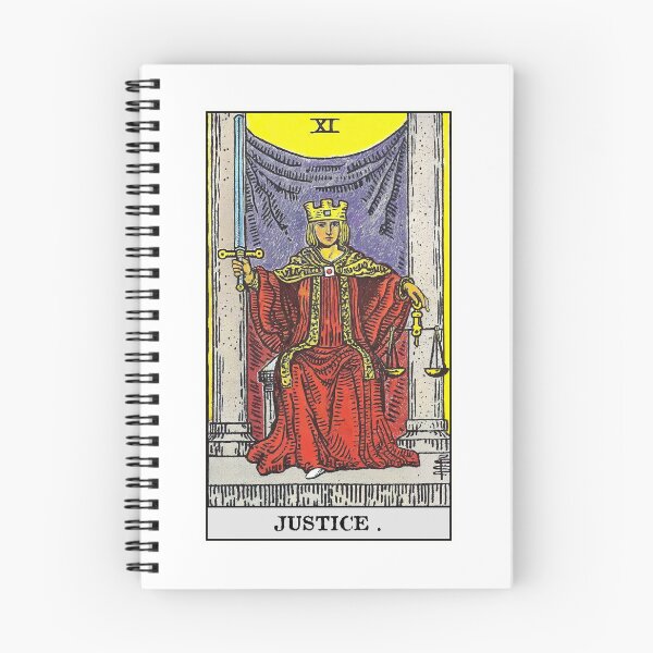 Item preview, Tarot Card - Justice designed and sold by Ipek Morel.