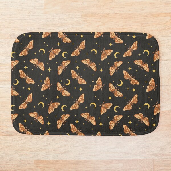Item preview, Moths pattern designed and sold by Erika Vaigel Illustrations.