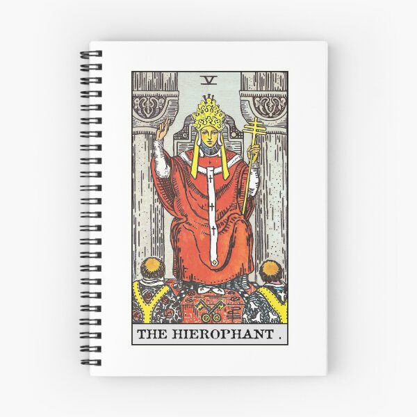 Item preview, Tarot Card - The Hierophant designed and sold by Ipek Morel.