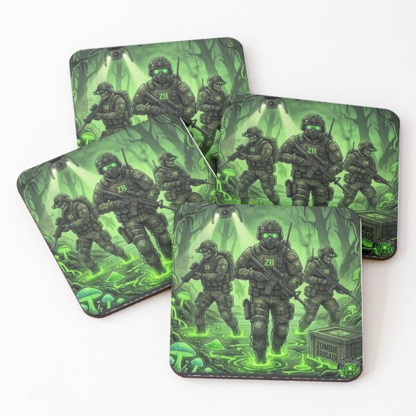 Item preview, Zombie Brigade: The Swamp Battalion Patrol designed and sold by TOCOCLAWS.