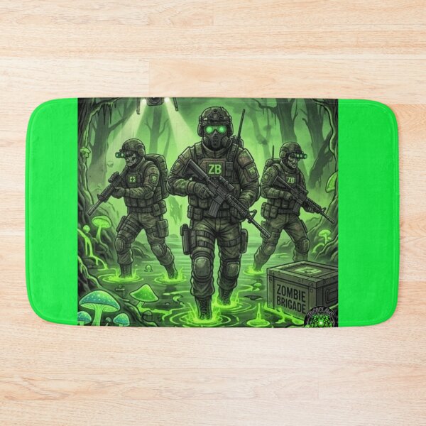 Item preview, Zombie Brigade: The Swamp Battalion Patrol designed and sold by TOCOCLAWS.