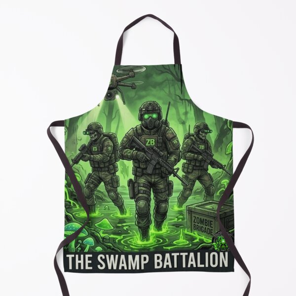 Item preview, Zombie Brigade: The Swamp Battalion Patrol designed and sold by TOCOCLAWS.