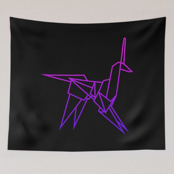 Item preview, Retro Blade Runner Origami Unicorn designed and sold by StevieRattell.