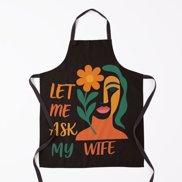 Item preview, Let Me Ask My Wife Funny Husband T-Shirt Gift Idea designed and sold by bozet.