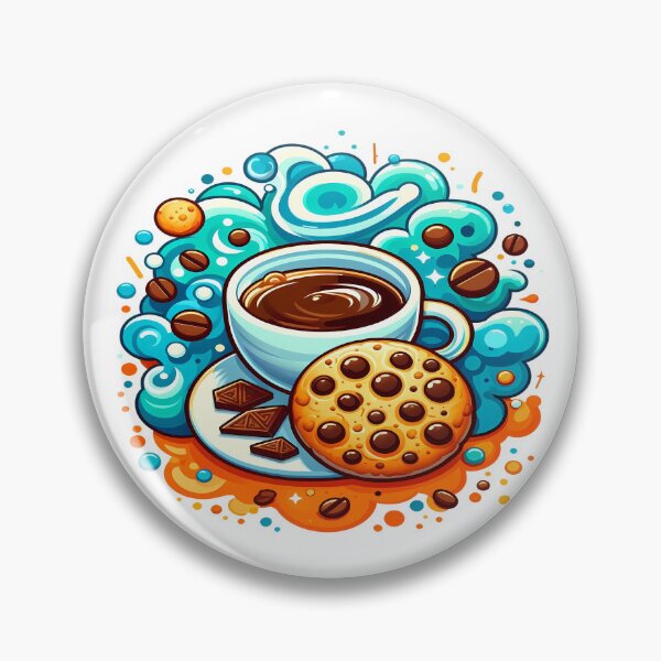 Artikelvorschau, Müsli-Keks-Kaffeepause-Wirbelkunst entworfen und verkauft von Art-Arcade6.