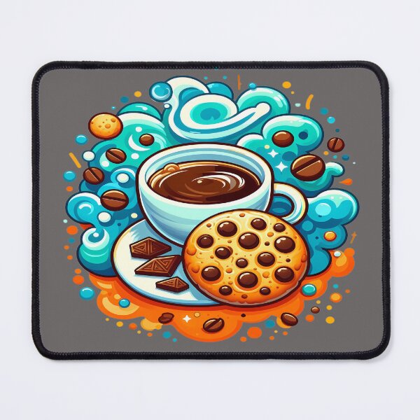 Artikelvorschau, Müsli-Keks-Kaffeepause-Wirbelkunst entworfen und verkauft von Art-Arcade6.