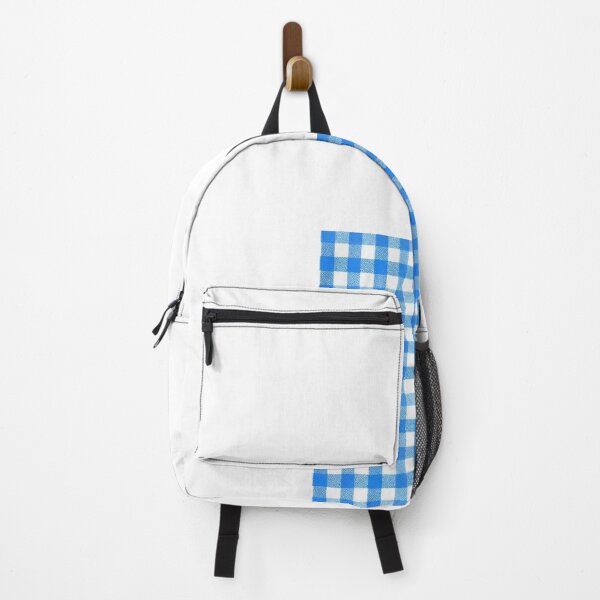 Item preview, Classic Blue Gingham Check Pattern designed and sold by vibes-studio1.