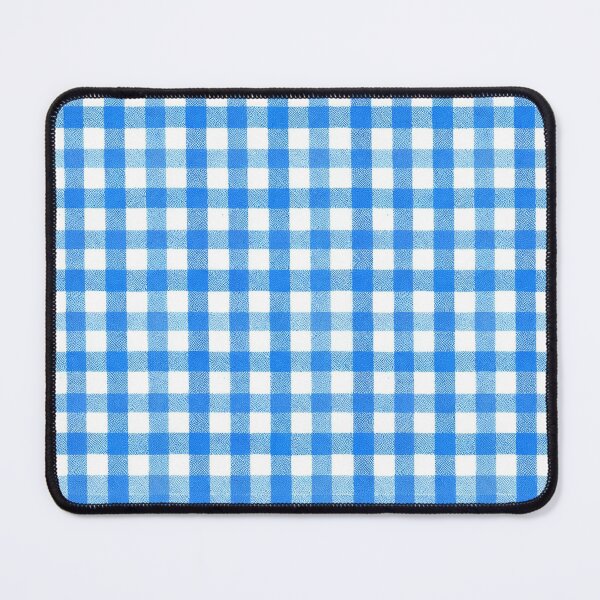 Item preview, Classic Blue Gingham Check Pattern designed and sold by vibes-studio1.