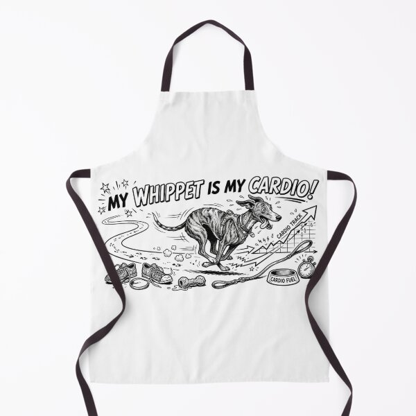 Item preview, My Whippet is My Cardio designed and sold by FreshOPrint.
