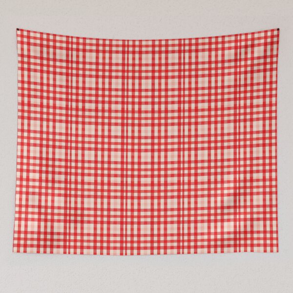 Item preview, Classic Scarlet Woven Gingham designed and sold by vibes-studio1.