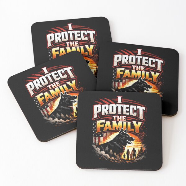 Item preview, I protect the family - German Shepherd vibe designed and sold by revsdesign.