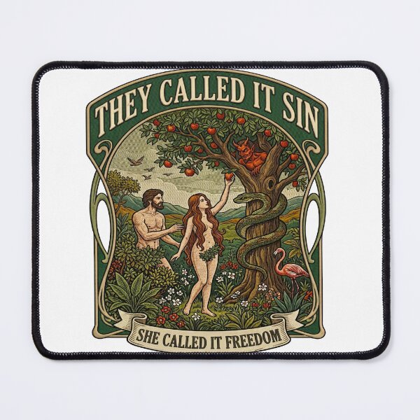 Item preview, Forbidden fruit adam eve designed and sold by TeeARTHY.