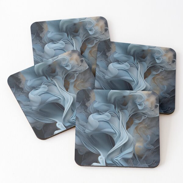 Item preview, Large blue waves designed and sold by GoldArtistic.