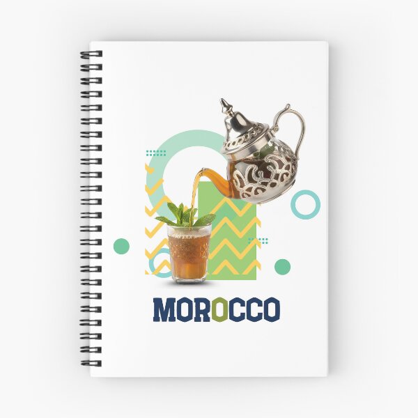 Item preview, Morocco Mint Tea T-Shirt – Moroccan Tea Pouring Design | Arabic Culture Graphic Tee | North African Travel Shirt designed and sold by B-Art-Innov.