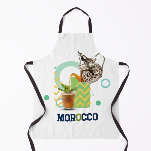 Item preview, Morocco Mint Tea T-Shirt – Moroccan Tea Pouring Design | Arabic Culture Graphic Tee | North African Travel Shirt designed and sold by B-Art-Innov.