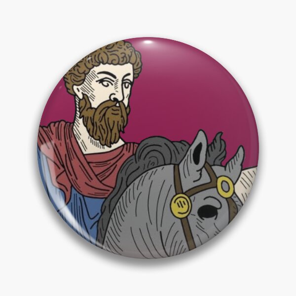 Item preview, Glorious Marcus Aurelius Augustus | Roman Emperor Stoic Philosopher King designed and sold by Based History.