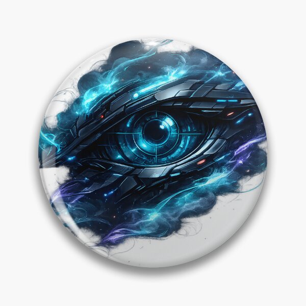 Item preview, Cyberpunk Neon Eye Futuristic Tech Vision designed and sold by IzTRisa.