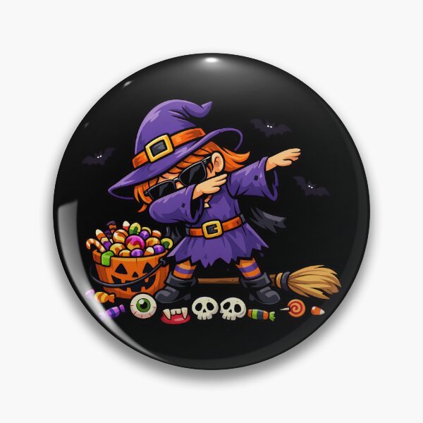 Item preview, Dabbing Witch Kids Girls Toddler Funny Halloween Gear designed and sold by DynamicDesign.