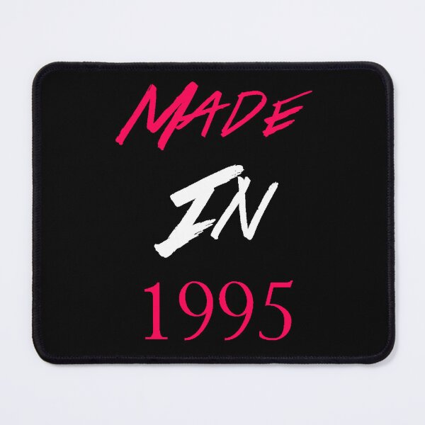 Item preview, Made in 1995, birthday gift idea, born in 1995, original design, limited edition, retro birthday gift designed and sold by AstronautMerch.