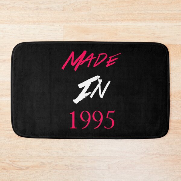 Item preview, Made in 1995, birthday gift idea, born in 1995, original design, limited edition, retro birthday gift designed and sold by AstronautMerch.