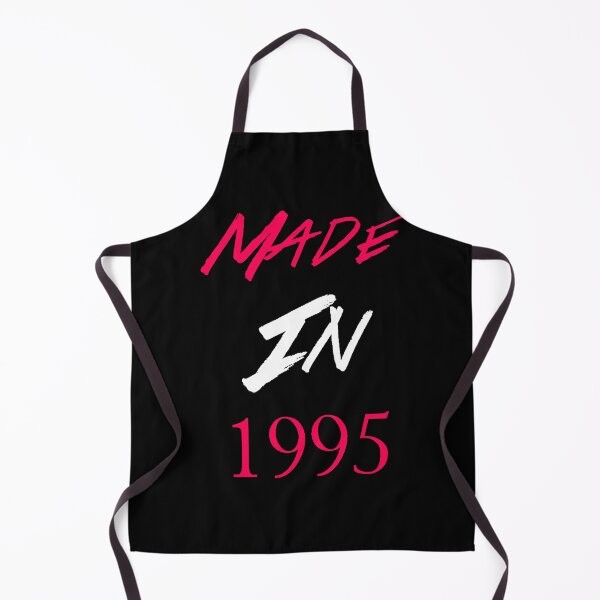 Item preview, Made in 1995, birthday gift idea, born in 1995, original design, limited edition, retro birthday gift designed and sold by AstronautMerch.