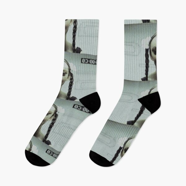 Item preview,  AD PS2 1999 "MENTAL WEALTH" CHRIS CUNNINGHAM CRYPTIC PROMO Y2K SOCKS-GRAPHICTEE-GREYCAP designed and sold by CARTOONETELIER.