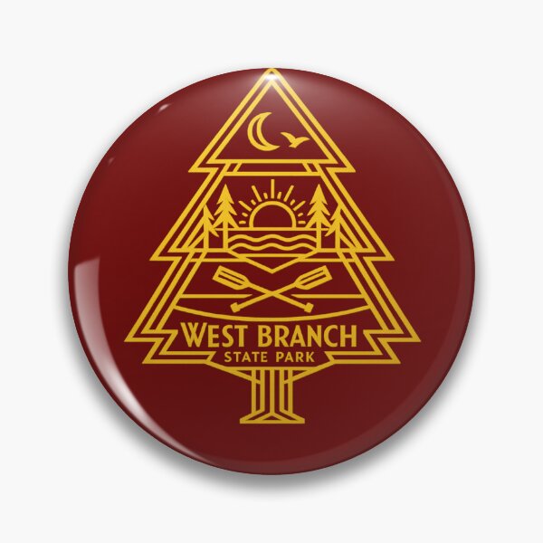 Item preview, West Branch State Park designed and sold by Broken Antler Designs .